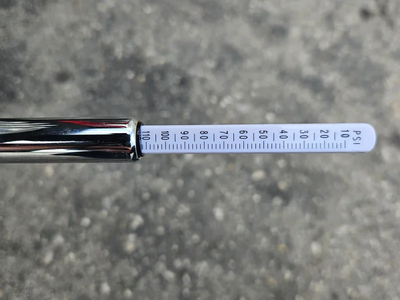 pre-trip inspection steer tire psi