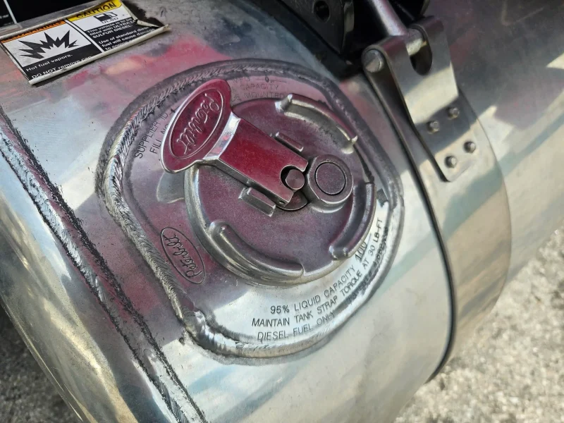 Pre-trip inspection fuel cap is tight