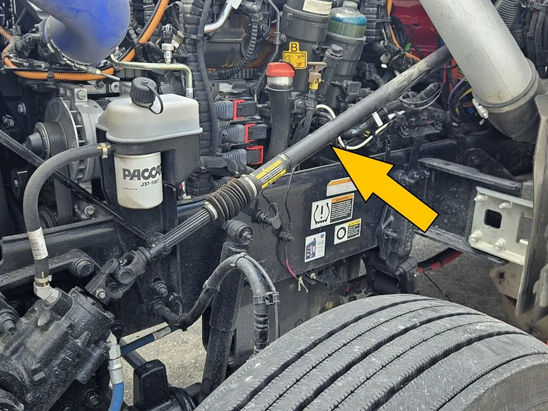 steering rod Pre-trip Inspection
