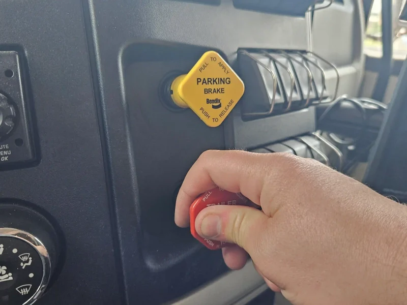 pre-trip inspection, air brake check